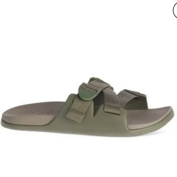 CHACO | Men's Green Slip-On Casual Sandals, Fossil - Picture 10 of 10